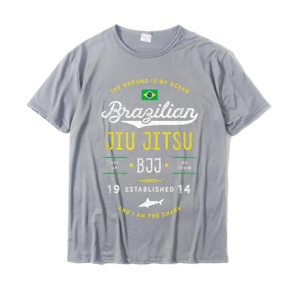 Ocean Shark Jiu Jitsu T-Shirt – BJJ Martial Arts Gift Tee for Men - Image 13