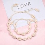 Bohemian Shell Cowrie Choker Necklace – Vintage Summer Beach Jewelry for Women & Girls
