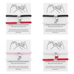 Romantic Heart Magnetic Attract Couple Bracelet Set