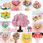 3D Pop-Up Flower Greeting Cards – Handmade Cards for All Occasions
