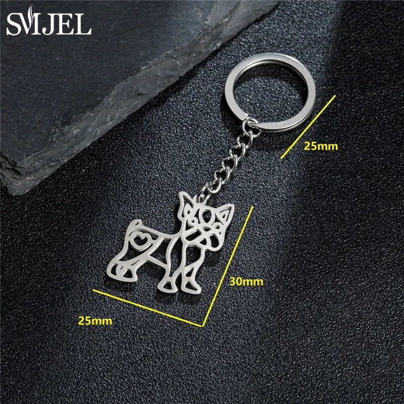 Cartoon Kitten Keychain – Cute Happy Cat Pendant for Bags, Keys & DIY Gifts - Image 9