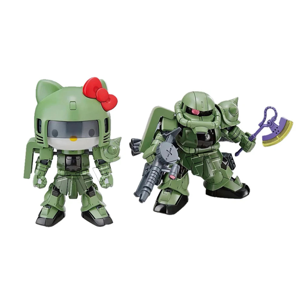 KT MS-05 Zaku II SD Anime Figure – SDCS Assembly Model Action Statue for Kids & Collectors - Image 8