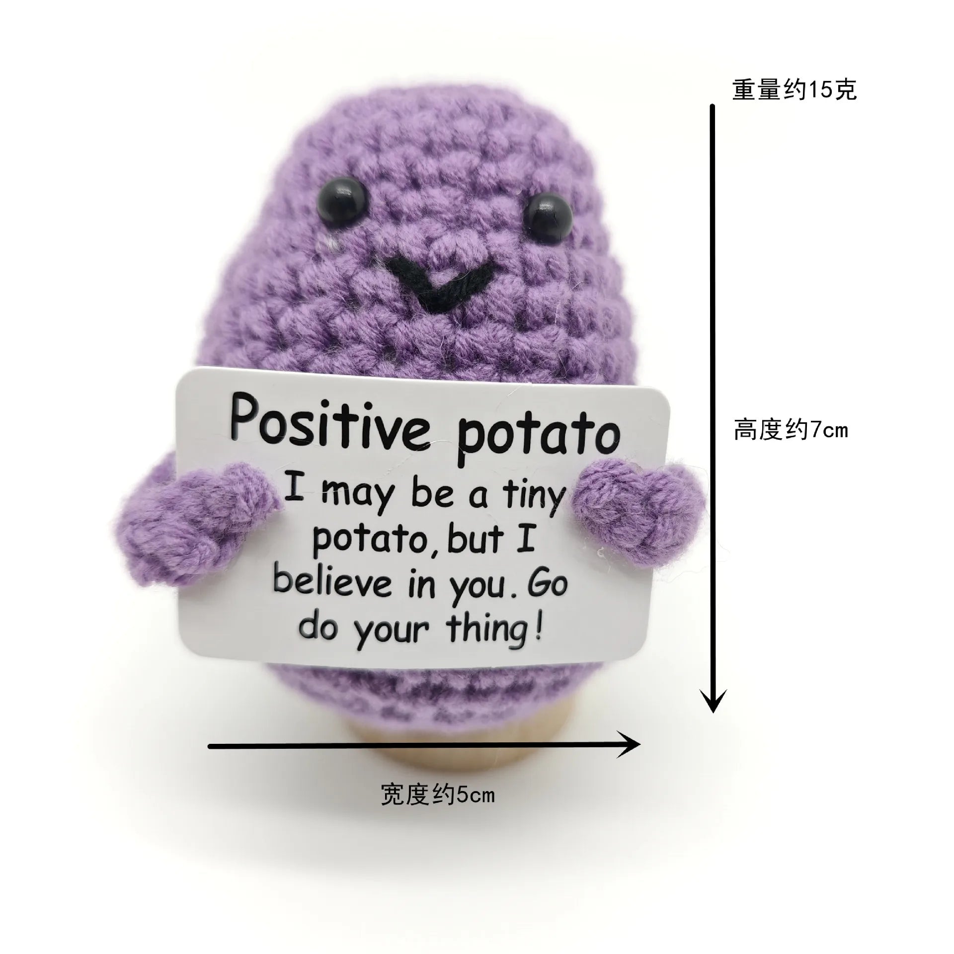 Funny Crochet Positive Energy Shark Doll – Emotional Support & Cute Knitted Woolen Bee Decor - Image 40