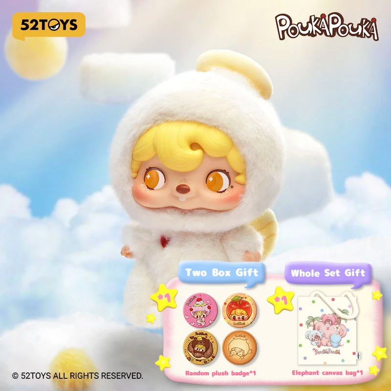 52TOYS Pouka Pouka Mood Bubbles Vinyl Plush Blind Box – Mystery Collectible Toy