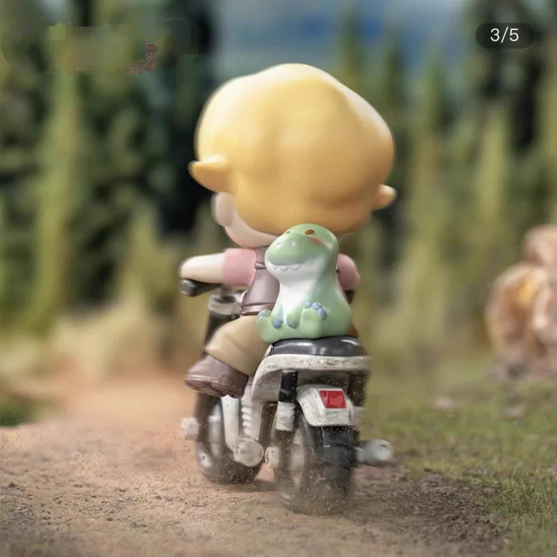 DIMOO Motorcycle Run Action Figure – Jurassic Dinosaur Theme Exclusive Collectible Toy - Image 3