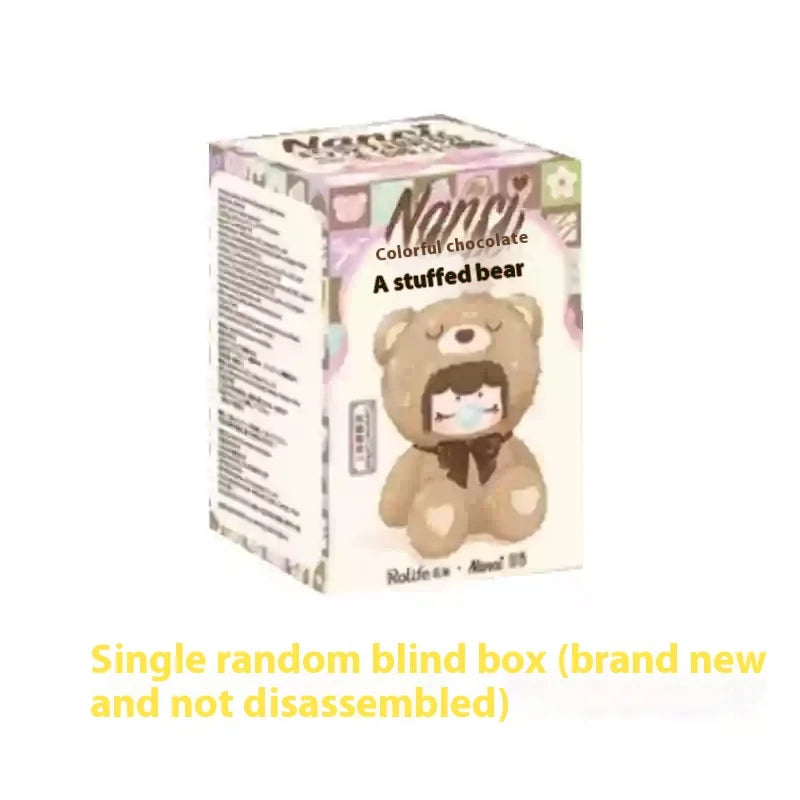 Genuine Iftime Babynanci Chocolate Colorful Bear Series Blind Box – Handmade Decoration Toy - Image 7