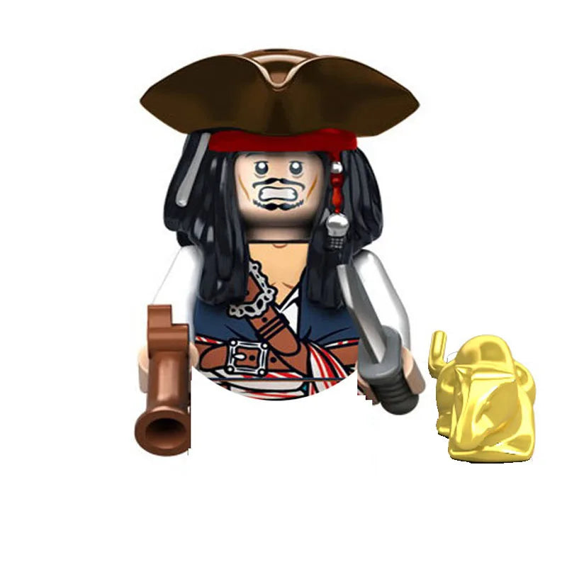 Pirates of the Caribbean Building Blocks Set – Mermaid Princess, Syrena, Sailor, Barbosa & Imperial Navy Figures - Image 30