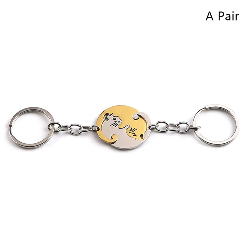 Cute Hug Cat Keychain - Image 8