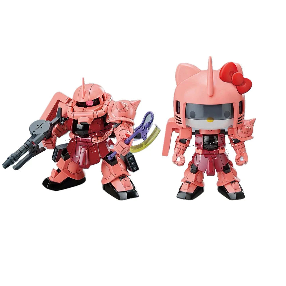KT MS-05 Zaku II SD Anime Figure – SDCS Assembly Model Action Statue for Kids & Collectors - Image 7