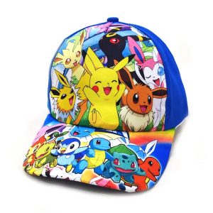 Pokémon Pikachu Baseball Cap – Cute Anime Sunhat for Kids, Outdoor Fun & Birthday Gifts