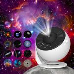 Night Light Galaxy Projector – 360° Rotating Starry Sky Planetarium Lamp