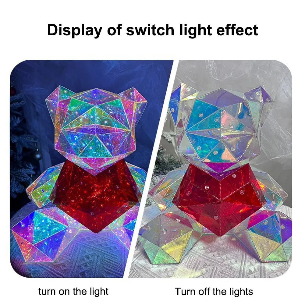 LED Light Up Teddy Bear Doll – Romantic Glowing Plush Toy for Valentine’s, Birthday & Anniversary - Image 5