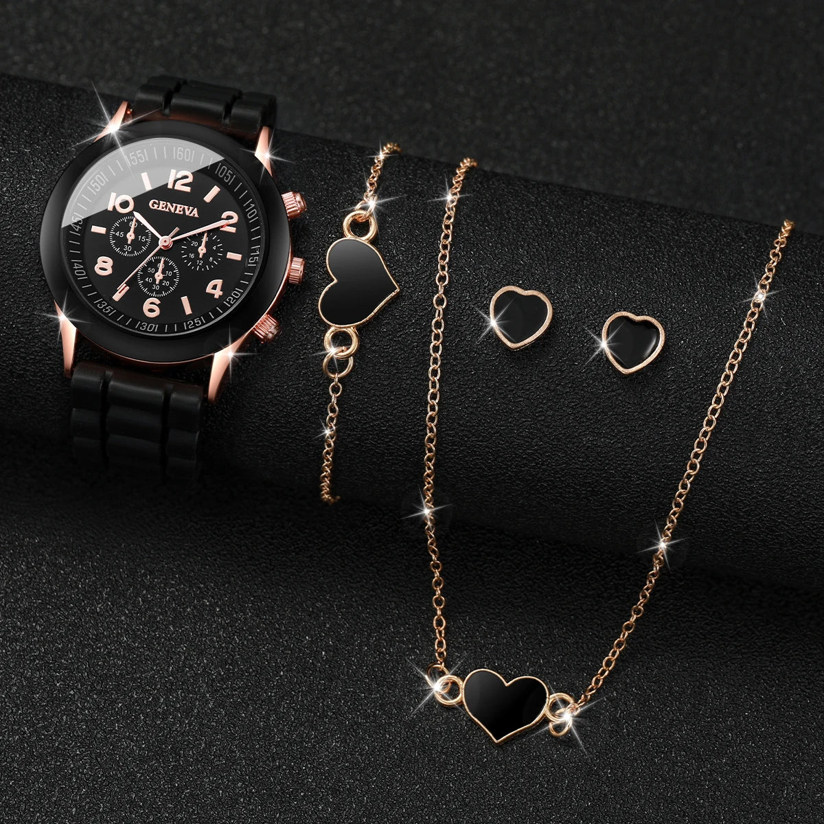 Women’s Fashion Quartz Watch Set - Image 8