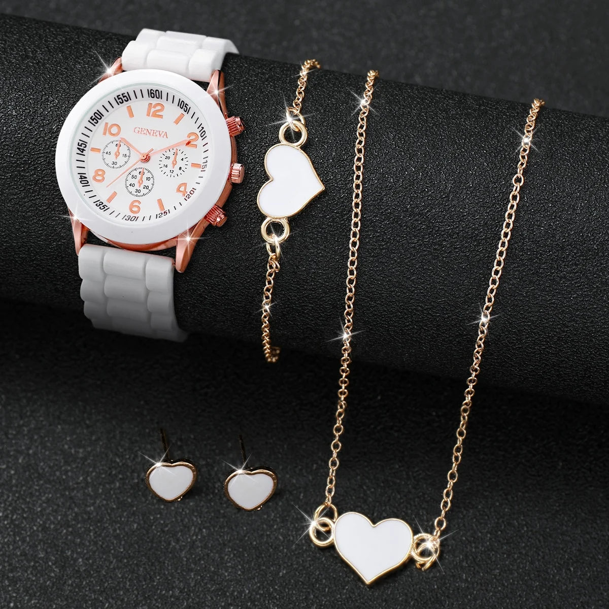 Women’s Fashion Quartz Watch Set - Image 7