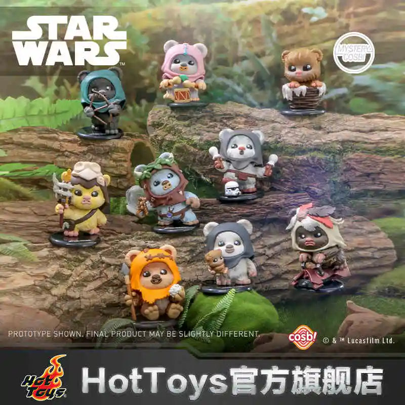 Genuine Star Wars Ewok Man Cosbi Mini Blind Box – Mystery Collectible Q-Version Figure Gift - Image 11