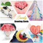 Hot 3D Creative Card – Valentine's Day, Wedding Invitation & Thank You Card