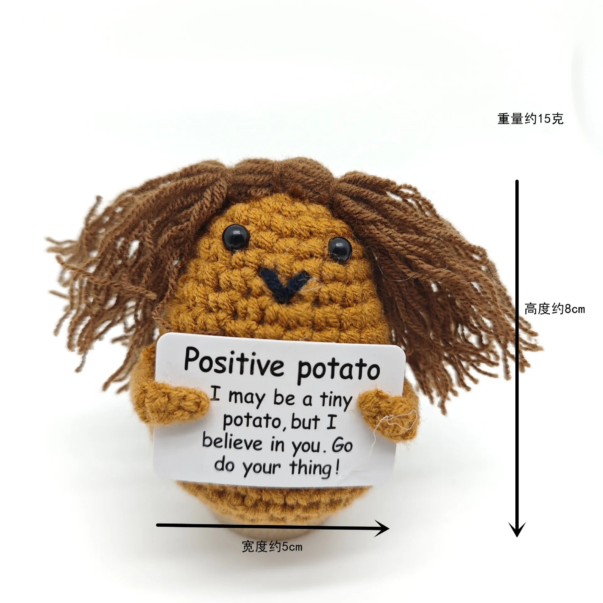 Funny Crochet Positive Energy Shark Doll – Emotional Support & Cute Knitted Woolen Bee Decor - Image 21