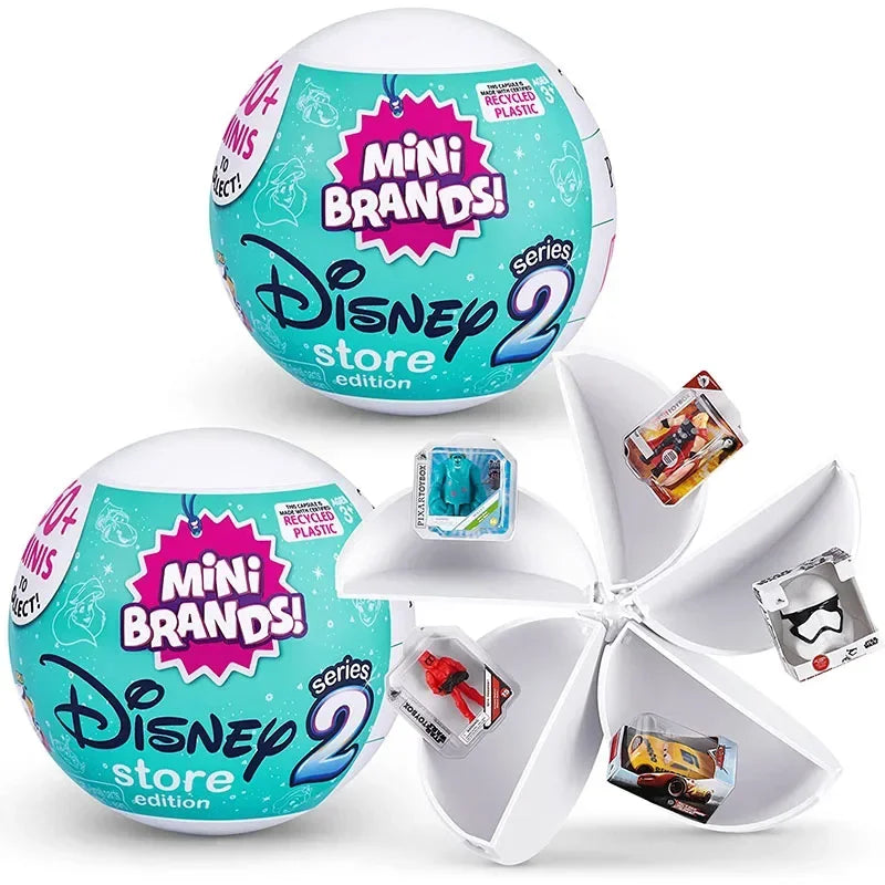5 Surprise Disney Mini Brands – Collectible Toys (Store Edition 2) Mystery Capsule - Image 2