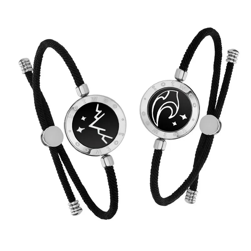 TOTWOO Long Distance Touch Bracelets for Couples – Smart Light & Vibration Love Jewelry Gift - Image 15